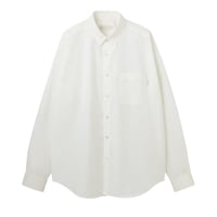 ON-AIR / SUPIMA COTTON CHAMBRAY TYPEWRITER STANDARD L/SL SHIRT / WHITE