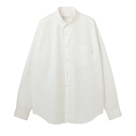 ON-AIR / SUPIMA COTTON CHAMBRAY TYPEWRITER STANDARD L/SL SHIRT / WHITE