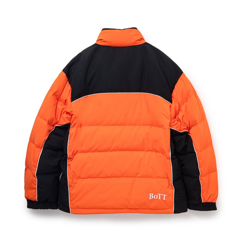 BoTT / B LOGO DOWN JACKET / ORANGE | Sophomore