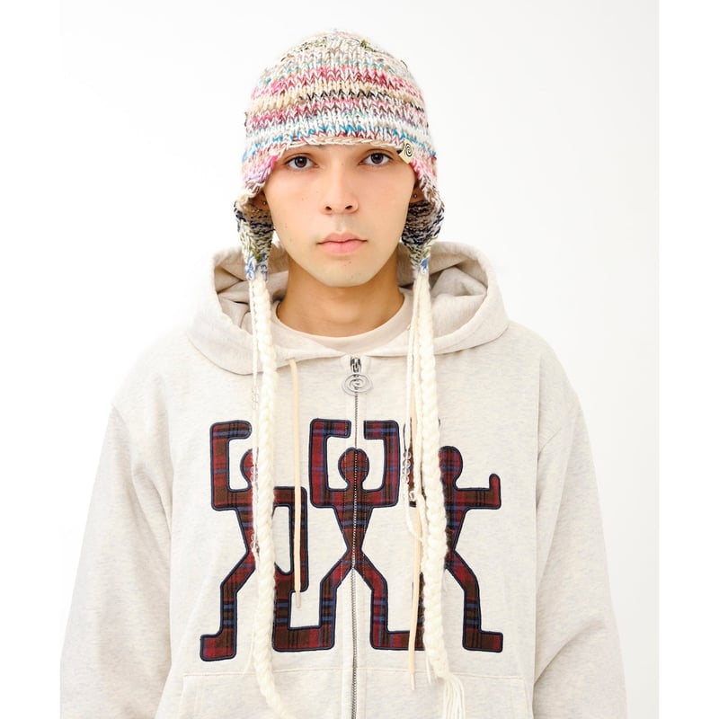 SOL soonerorlater / HAND-KNITTED FLIGHT CAP / M