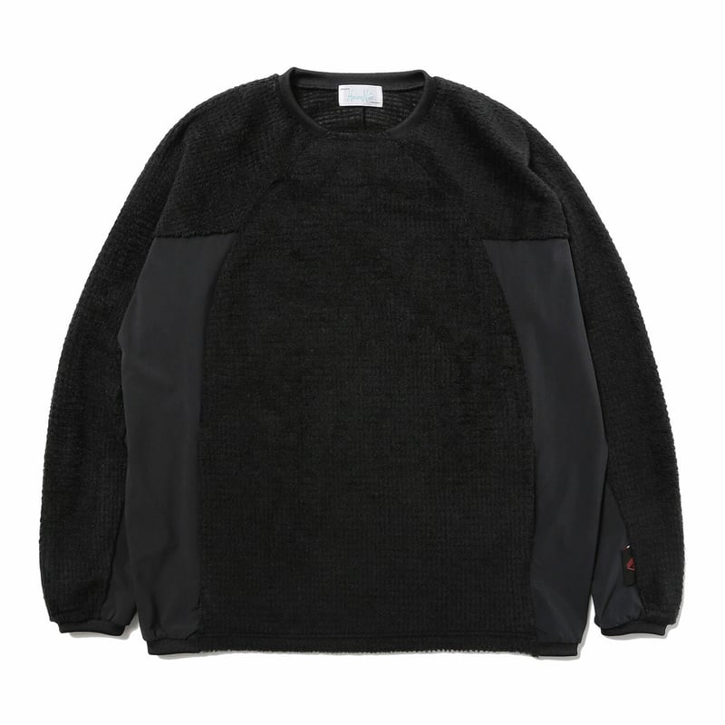 HOMBRE NINO / POLARTEC CREW NECK / BLACK | Soph