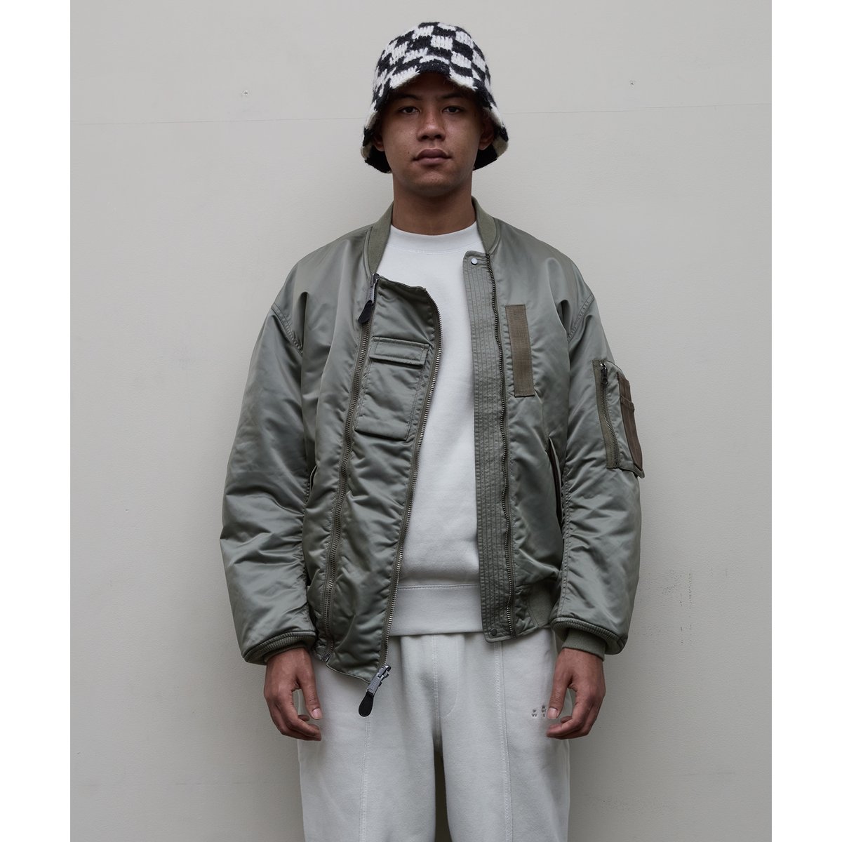 BAL / x SPIEWAK DOUBEL ZIP BOMBER JACKET / ALPH BAL / x SPIEWAK DOUBEL ZIP BOMBER JACKET / ALPH