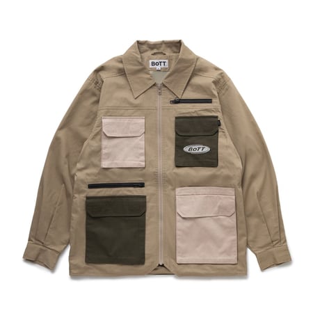 BoTT / MULTI POCKET JACKET / KHAKI
