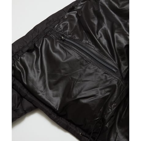 BAL / REMOVABLE SLEEVE DOWN JACKET / BLACK