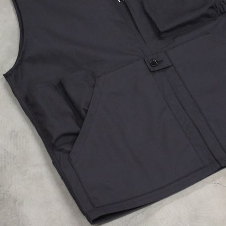 tone / MINIMAL WORK VEST / CHACOAL