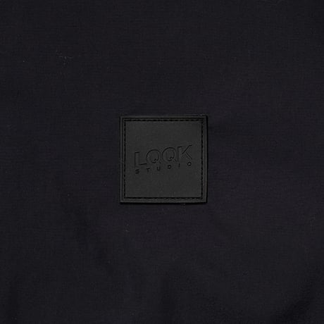 LQQK STUDIO / NYLON TRACK JACKET / BLACK