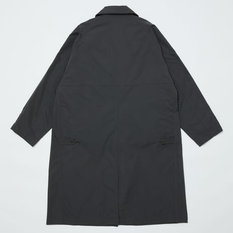 BAL / x TAION BALMACAAN COAT WITH DETACHABLE DOWN VEST / CARBON