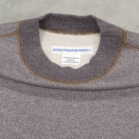 NOROLL / C&M CREW SWEAT / C&M BROWN