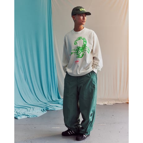 LQQK STUDIO / BAGGY PANTS / BLACK