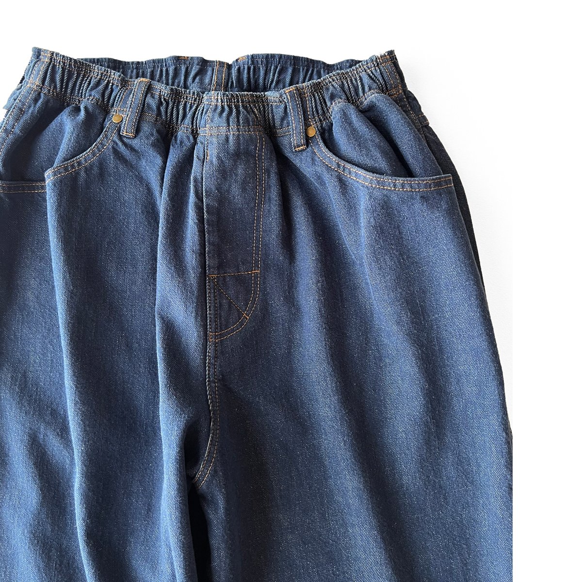 COMFORTABLE REASON / REACTIVE DYED DENIM / BLUE