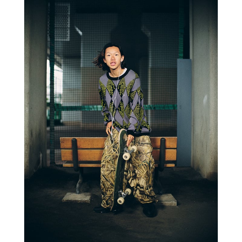 Fluffy Knit Sweater Special Guest kk トップス Fluffy Knit Sweater