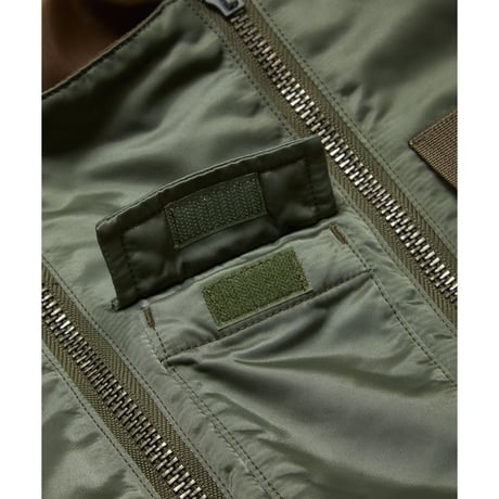 BAL / x SPIEWAK DOUBEL ZIP BOMBER JACKET / BLACK
