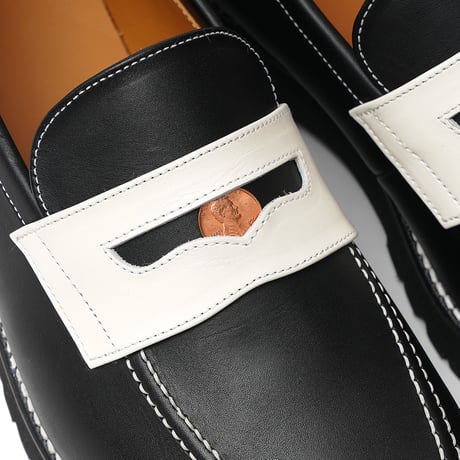 HOMBRE NINO / x Tomo & Co COIN LOFER / BLACK