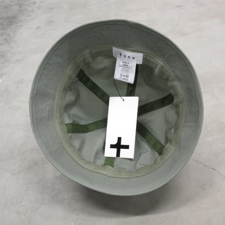 tone / SIX PANEL GARDEN HAT / MOSS