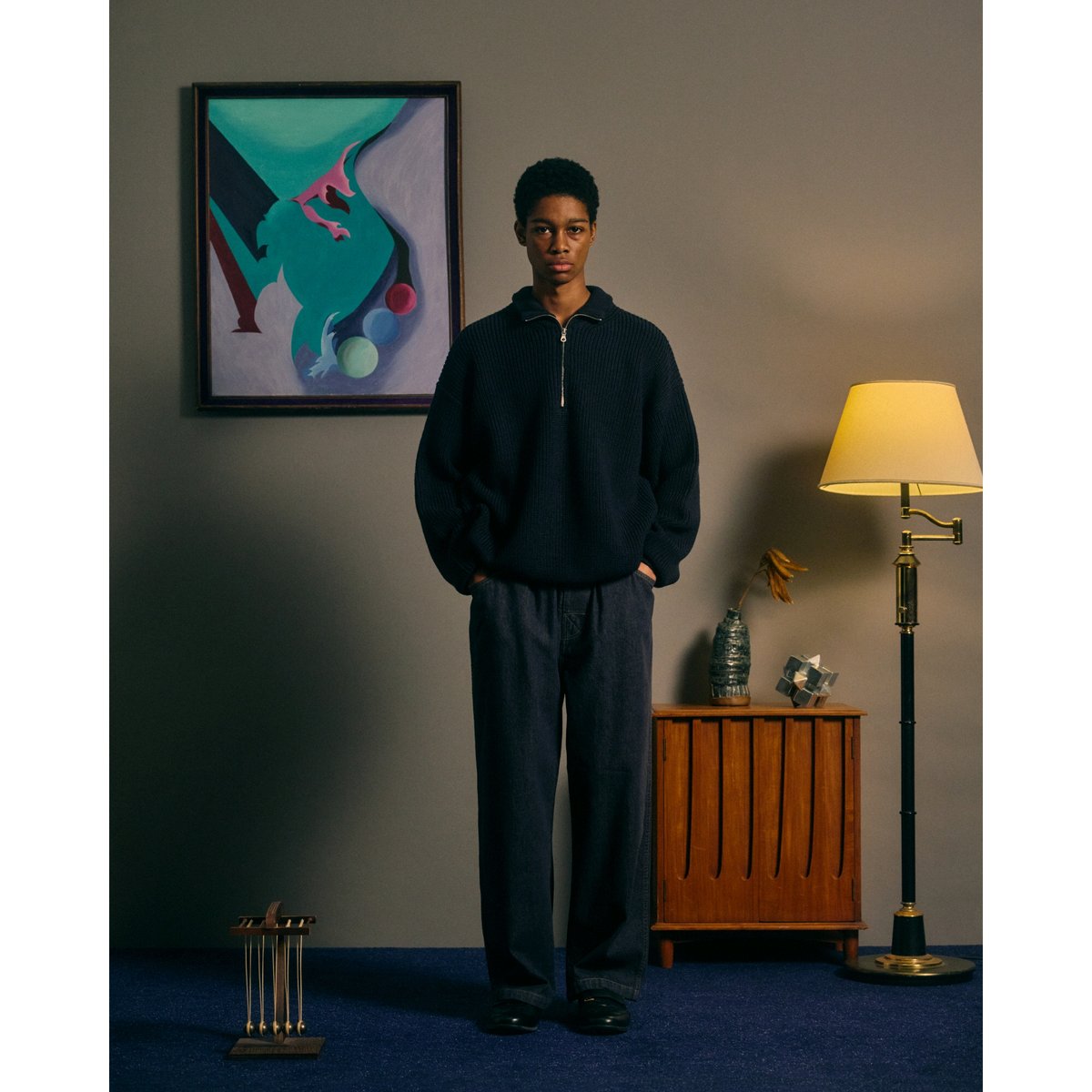 COMFORTABLE REASON / REACTIVE DYED DENIM / INDI