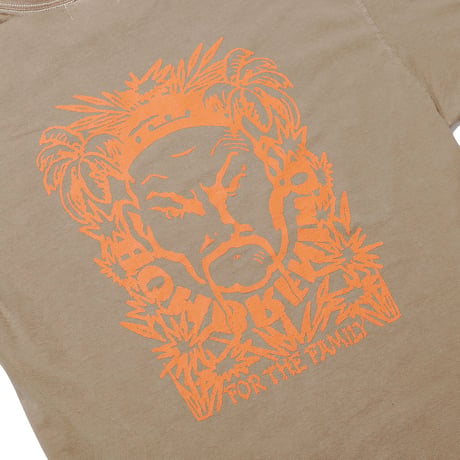 HOMBRE NINO / OVERDYE S/S PRINT TEE / BEIGE
