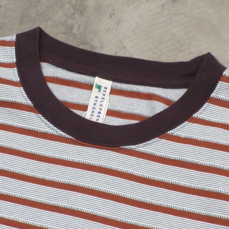 NOROLL / UNEVENNESS L/S TEE / ORANGE | Sophomore