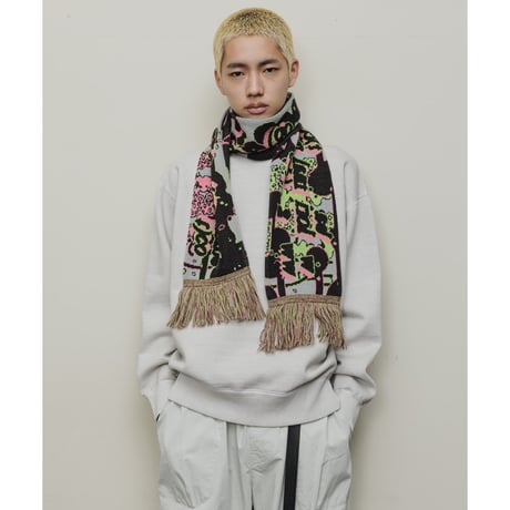 BAL / JACQUARD KNIT SOCCER SCARF / MULTI