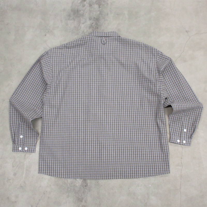トップス NOROLL NORMAL SHIRT PANAMA CHECK NOROLL NORMAL SHIRT - PANAMA CHECK / ノーロール ノーマル