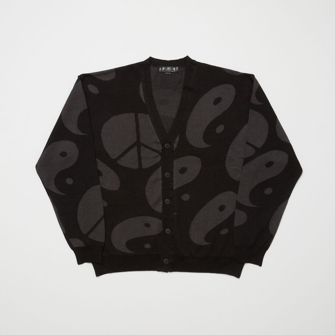 カーディガン BAL JACQUARD RAMIE CARDIGAN BAL / JACQUARD RAMIE CARDIGAN / BLACK | Sophomore