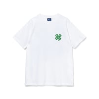 BoTT / JACQUARD BORDER POCKET TEE / BLUE | Soph BoTT / JACQUARD BORDER POCKET TEE / BLUE | Soph