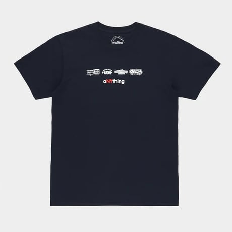 aNYthing / HOMEPAGE T-SHIRT / BLACK