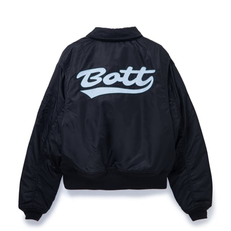 BoTT / NYLON FLIGHT JACKET / BLACK