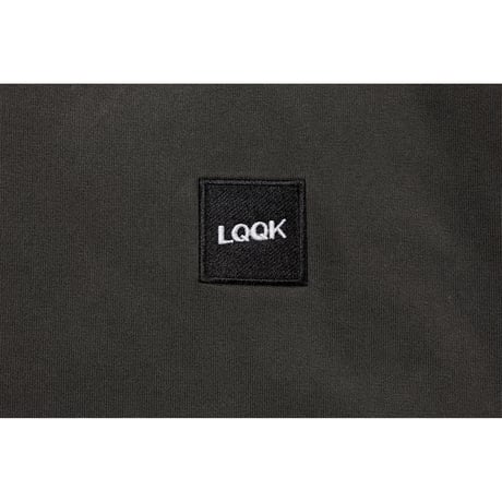 LQQK STUDIO / PIGMENT WASHED TEE / WASHED BLACK