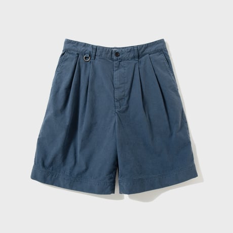tone / WIDE DOUBLE SHORTS / FADE NAVY