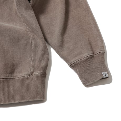 HOMBRE NINO / OVERDYE CREW NECK / BROWN