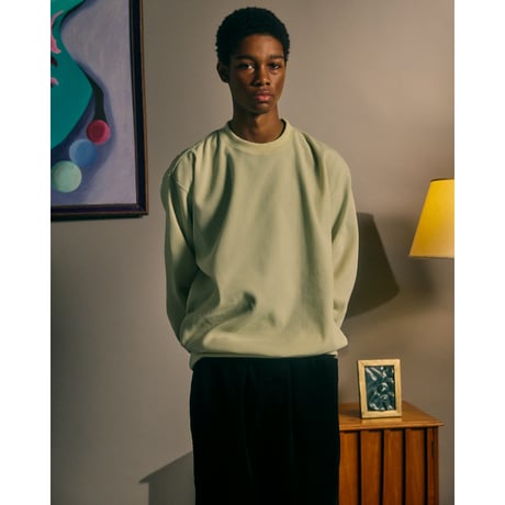 COMFORTABLE REASON / POLY WAFFLE SWEAT / LEMONADE