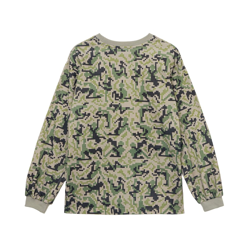 SPECIAL GUEST K.K. / SG SEX POSITION CAMO L/S T