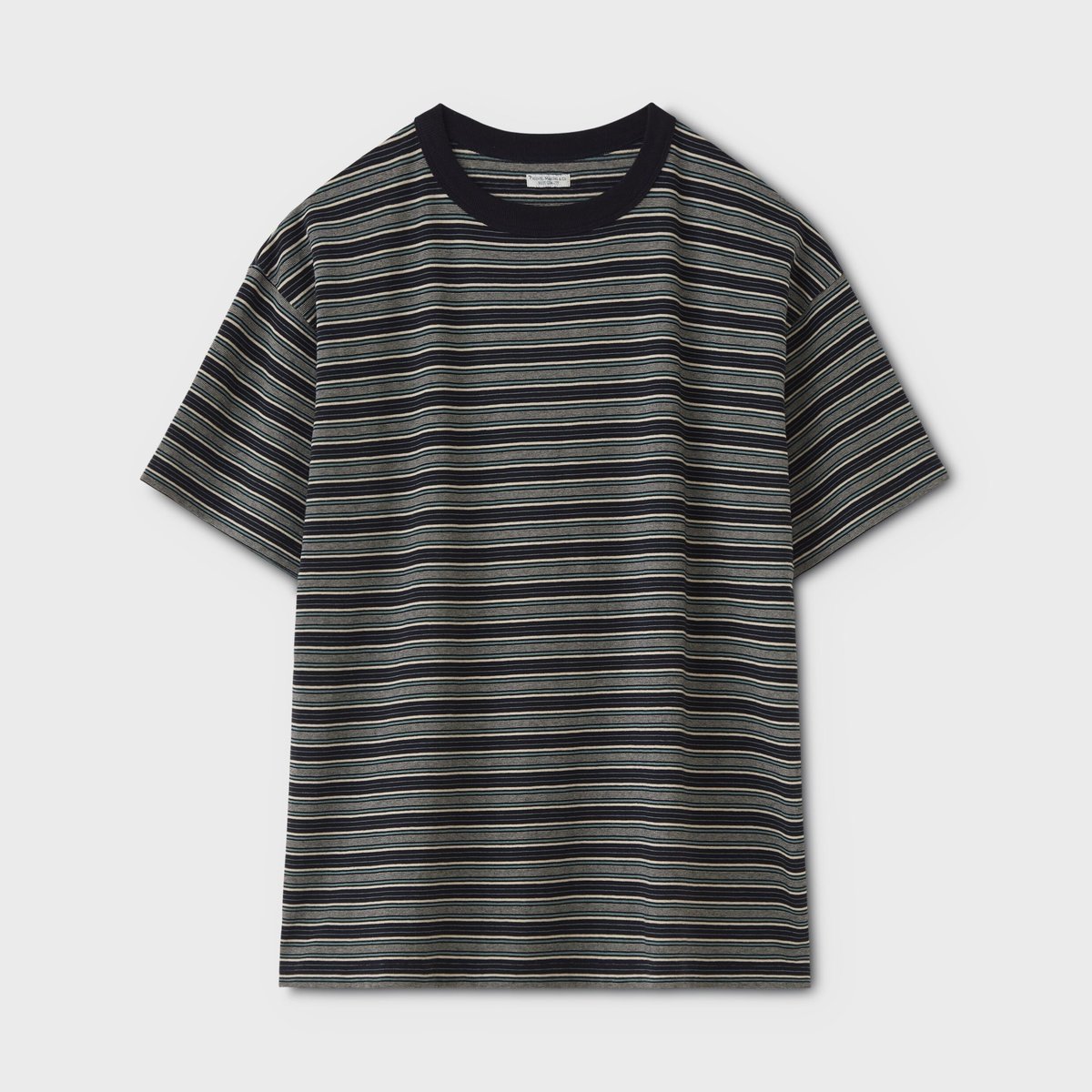 PHIGVEL MAKERS & Co. / BORDER SHORT SLEEVE TOP