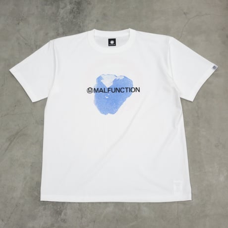 MALFUNCTION / TOURMALINE TEE / WHITE