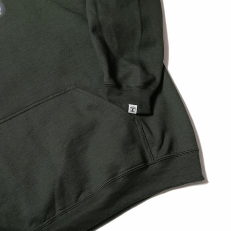 HOMBRE NINO / ICE HOODED PULL OVER / BLACK