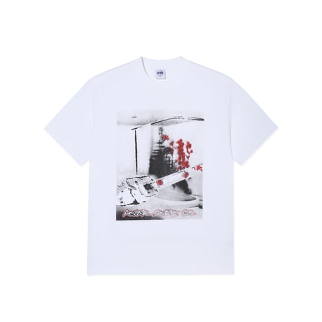 POLAR SKATE CO. / TEE / CHAINSAW / WHITE