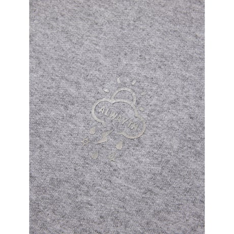 ALWAYTH / REFLECTIVE LOGO CREWNECK / HEATHER GRAY