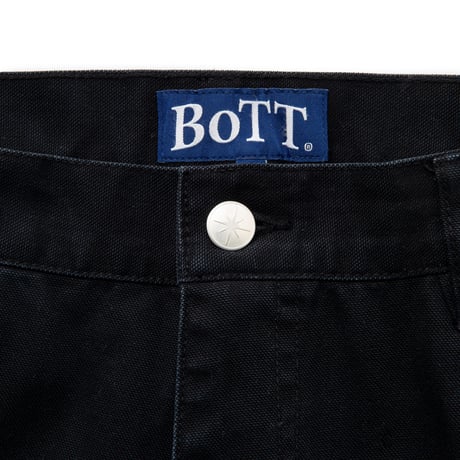 BoTT / CANVAS WORK PANT / BLACK