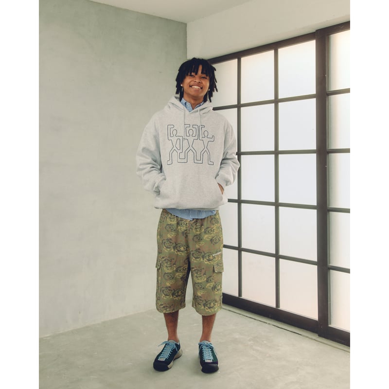 SOL soonerorlater / 3GUYS HOODIE / NAVY | Sopho