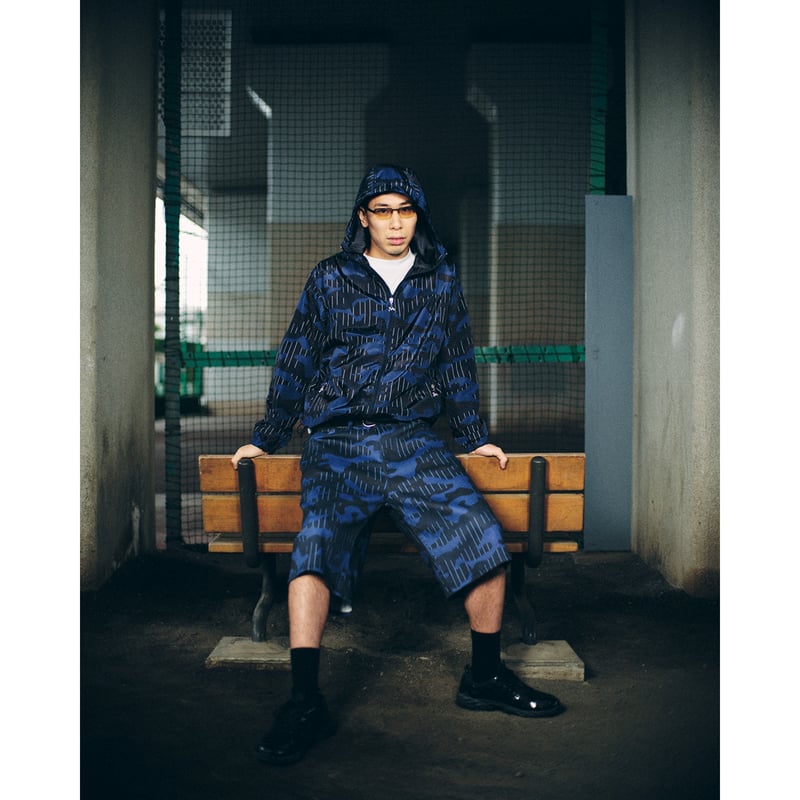 SPECIAL GUEST K.K. / SHIRT PATTERN CAMO NYLON H