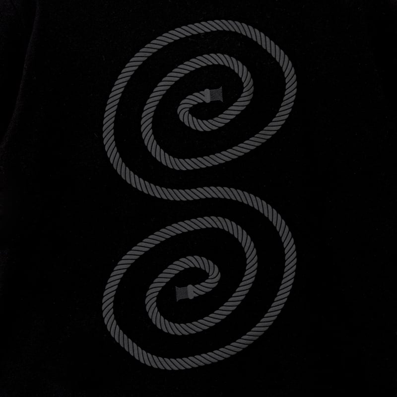 SOL soonerorlater / ROPE LOGO TEE / BLACK | Sop