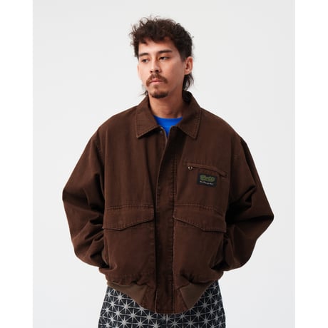 BoTT / CANVAS WORK JACKET / BROWN