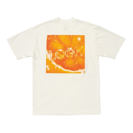 LQQK STUDIO / ORANGE FRUIT TEE / CREAM