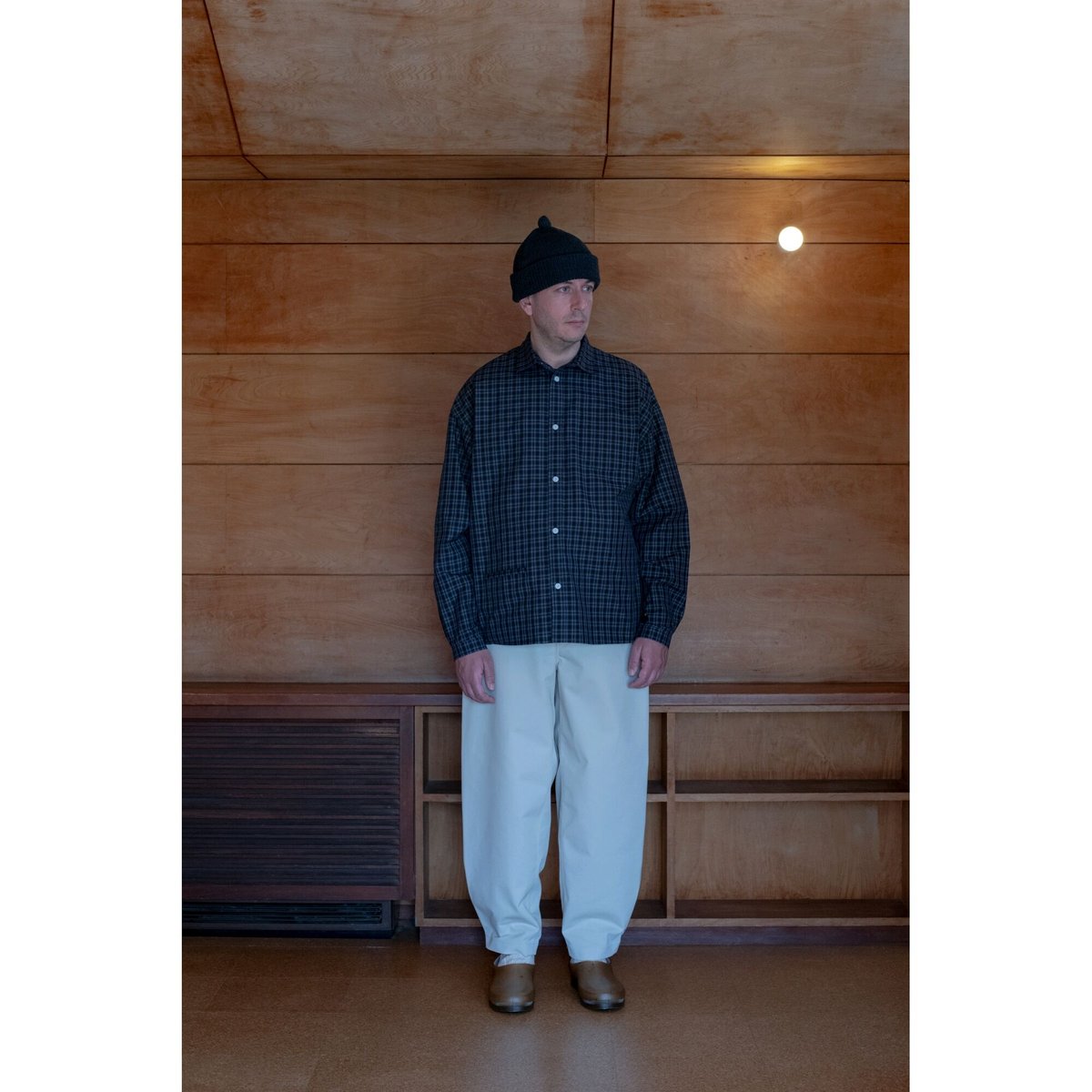 NOROLL THICKWALK PANTS C/L M NAVY パンツ NOROLL 22SS start !! | wax clothing