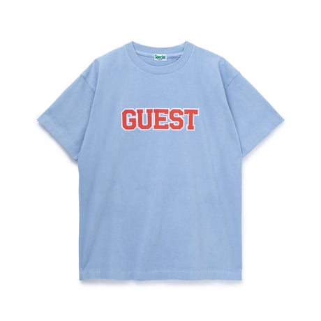 SPECIAL GUEST K.K. / SG GUEST LOGO TEE / ACID BLUE