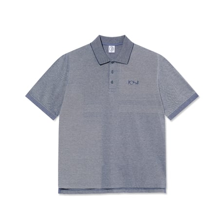 POLAR SKATE CO. / SURF POLO SHIRT / PIQUE / HEATHER BLUE