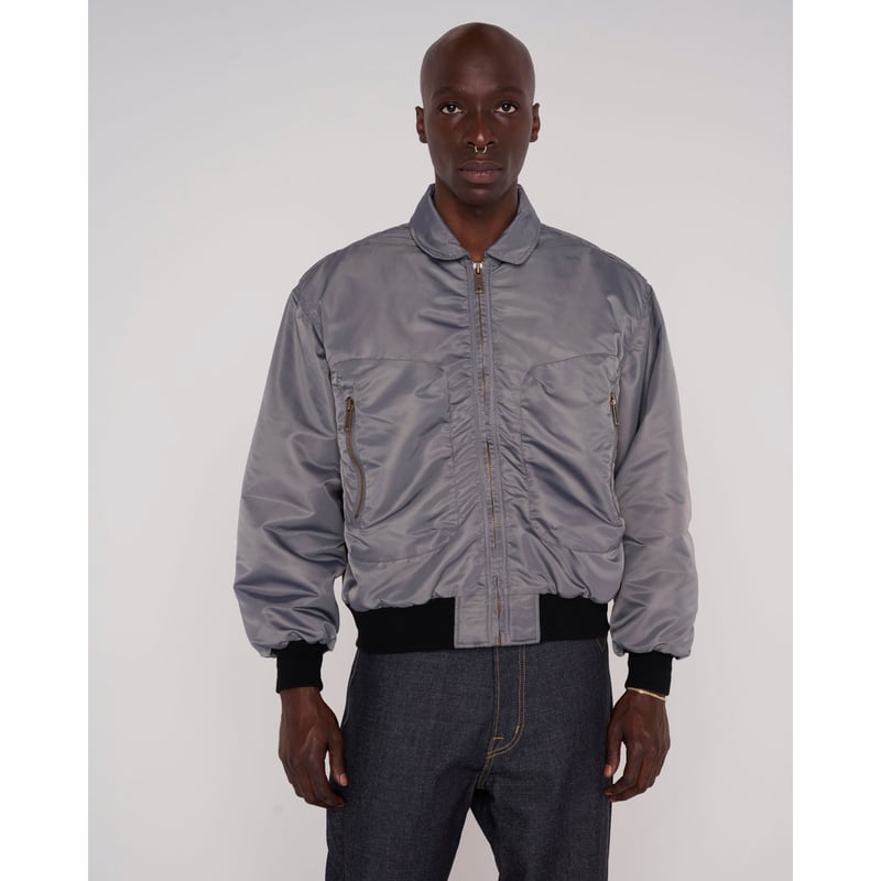 BRAIN DEAD / 3D FLIGHT JACKET / STEEL | Sophomore BRAIN DEAD / 3D FLIGHT JACKET / STEEL | Sophomore