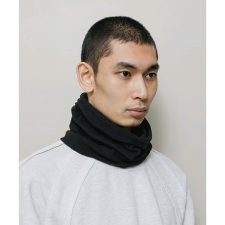 BAL / FLEECE 2WAY NECK BEANIE / BLACK