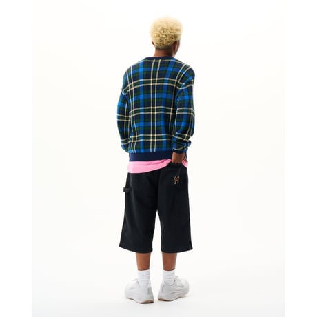 BoTT / WASHED PAINTER SHORT / BLACK