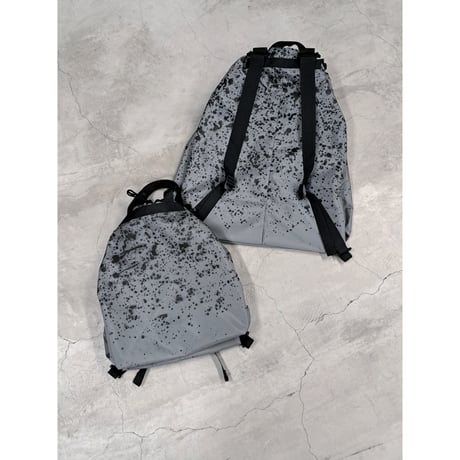 ZEPTEPI & Co. / DRIL BAG / LARGE / RAINDROPS / GRAY